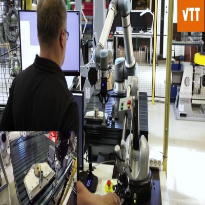 Haption Virtuose 6D RV機械臂控制